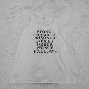 Harry Potter racerback t-shirt; Bella brand